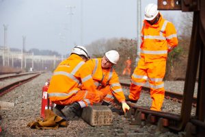 Three on track